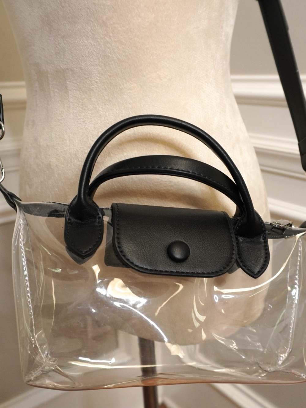 BOSTANTEN Clear Stadium Approved Crossbody Handbags For Concerts Sports Events